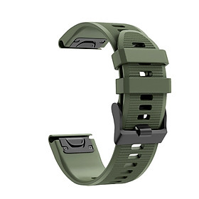 〖Follure〗Quick Release Silicone Replacement WatchBand Strap for Garmin Fenix 6/Fenix 6Pro