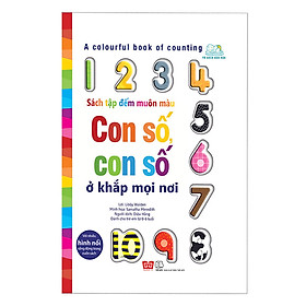 Download sách Sách Tương Tác - A colourful book of counting - Sách tập đếm muôn màu - Con số, con số ở khắp mọi nơi