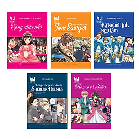 Combo Truyện tranh manga cho bé - Series Kiệt tác văn chương