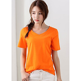 Áo thun nữ cổ tim nhiều màu Haint Boutique A04