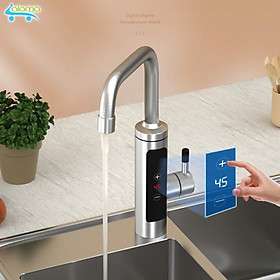 (CÓ CHỈNH NHIỆT ĐỘ ) máy nước nóng trực tiếp tại vòi làm nóng siêu nhanh trong 3 giây