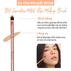 Cọ che khuyết điểm BH Cosmetics Meta Rose 08