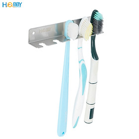 Giá Treo 5 Bàn Chải Đánh Răng Inox 304 Dán Tường Không Gỉ HOBBY Home Decor DK2