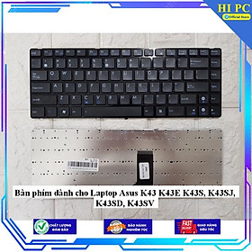 Bàn phím dành cho Laptop Asus K43 K43E K43S K43SJ K43SD K43SV - Hàng Nhập Khẩu 