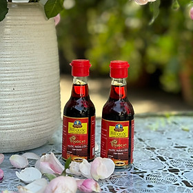 Set 2 Chai Nước Mắm Cốt Phú Quốc - Quốc Vị Độ Đạm 40N Chai Thủy Tinh 60ml Cá Cơm