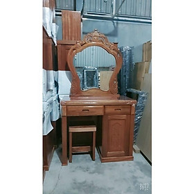 Mua Bàn trang điểm gỗ xoan đào  kiểu cánh đục