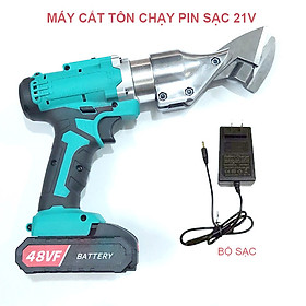 Mua Máy cắt tôn đa năng dùng pin sạc 21V  chuyên cắt thép tấm-thép lưới-tấm nhôm-bìa-tấm nhựa đều được