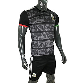 Bộ Quần Áo Bóng Đá Mexico Xám 2019 - Áo Đá Banh Mới Nhất