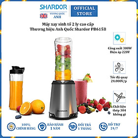 Mua Máy Xay Sinh Tố 2 Ly Thương Hiệu Shardor PB615B - HÀNG NHẬP KHẨU