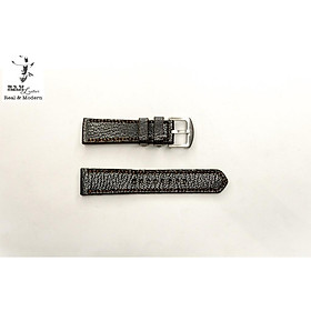 Dây đồng hồ da bò 18mm handmade bền chắc cao cấp RAM Leather - tặng khóa chốt và cây thay dây