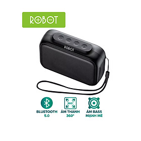 [[ Loa Không Dây Bluetooth 5.0 - Nghe 8h - Phạm Vi 10m ]] - Cho iOS/Apple (iPhone/iPad), Android (Samsung, Sony, Xiaomi, Huawei, Oppo) Màu Đen - RB100 - Hàng Chính Hãng