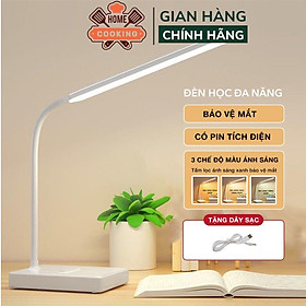 Mua Đèn học để bàn chống cận cảm ứng  đèn đọc sách làm việc 3 chế độ sáng  sạc pin tích hợp gấp gọn  bảo hành 12 tháng