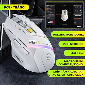 Mua Chuột gaming có dây TEKKIN PG1 Black myth wukong 6 nút bấm 1000hz led RGB có app - hàng chính hãng