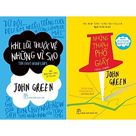 Hình ảnh Combo John Green: Khi Lỗi Thuộc Về Những Vì Sao - Đi Tìm Alaska - Những Thành Phố Giấy (3Q) - Bản Quyền