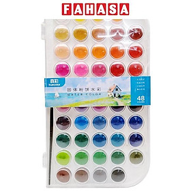 Bộ 48 Màu Nước Dạng Khô - Truecolor ZCW-0507E
