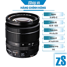 Mua Ống Kính Fujifilm XF 18-55mm f/2.8-4 R LM OIS (Hàng Chính Hãng)