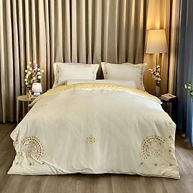 Chăn bốn mùa Hàn Quốc K-Bedding by Everon MicroTencel Vàng KMTS102 200*220cm