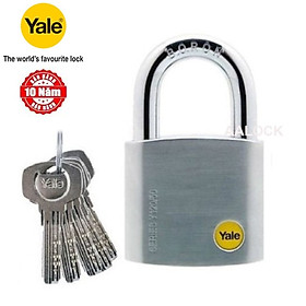 Mua Ổ khóa bấm Yale Y120D/50/127/1/5 size 50 chìa vi tính- khoá chống trộm  chống cắt cao cấp của Mỹ