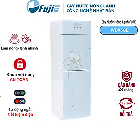 Cây Nước Nóng Lạnh Fujie WDX5GE - Xám - Hàng chính hãng