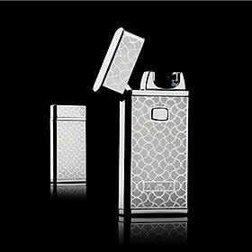 Mua Vỏ Hột Quẹt Bật Lửa Sạc Điện Cổng USB Jobon 828A - Lưới Nhện Đẹp Độc Lạ