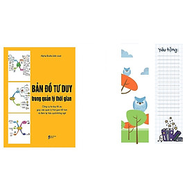 Sách Bản Đồ Tư Duy Trong Quản Lý Thời Gian (Tặng Kèm Bookmark Tiki)