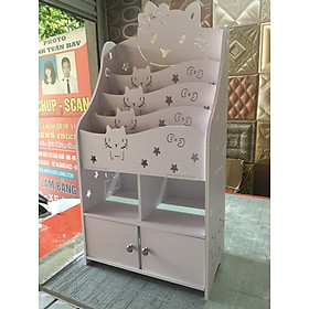 Mua (Khắc tên free) Kệ sách Kitty tủ đồ (size bé)