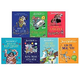 Combo 7 Cuốn David Walliams: Ông Nội Vượt Ngục + Bố Xấu Bố Tốt + Băng Đảng Nửa Đêm + Bánh Mì Kẹp Chuột + Bà Nội Gangxto + Nha Sĩ Yêu Quái + Cậu Bé Mặc Váy