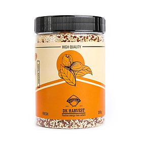 Hạt diêm mạch 3 màu (đỏ + trắng + đen) DK HARVEST Mixed Quinoa - hàng nhập khẩu Úc