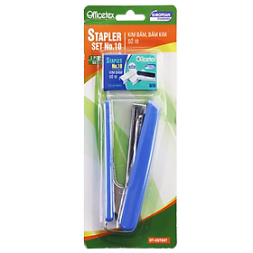 Combo bấm kim Officetex OT-CST007 1 bấm kim, 1 hộp kim bấm