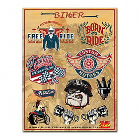 Nơi bán Hình dán - Premium Sticker - Biker - Giá Từ -1đ