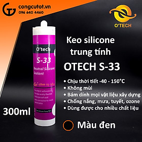 Mua Keo silicone trung tính 300ml OTECH S-33 màu đen