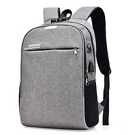 15.6 inch Laptop Backpack Large Capacity Anti Theft Business Bag with Password Lock External USB&Headphone Interface