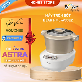 Mua Máy Làm Bánh  Máy Trộn Bột Ủ Bột Lên Men Tự Động BEAR HMJ-A50E2 Chống Dính Bột Với Dung Tích 5 Lít Công Suất 200 W - Hàng Chính Hãng