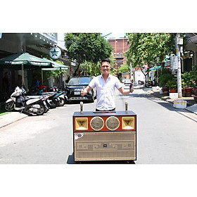 Mua Loa kéo di động 4 tấc đôi ngang Bose 908 Loa khủng long 2 bass 4 treble Công suất 7000W Âm thanh khủng Dàn karaoke hay