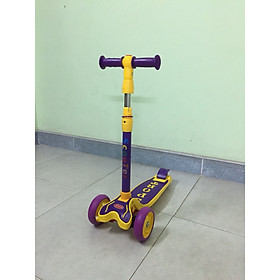 xe trượt scooter - màu tím vàng