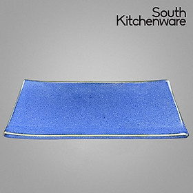 Dĩa sứ chữ nhật Cường Phát phong cách nhà hàng Nhật Bản đựng sushi, sashimi 22x9.3x2.3 cm