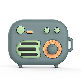 Mua Bao Case Cho Airpods Pro/ Airpods 3 Kai Hình Radio Retro- Hàng Chính Hãng