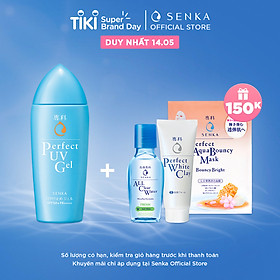 Gel sữa chống nắng Senka Perfect UV Gel 80ml