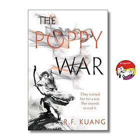 Sách - The Poppy War by R.F. Kuang (Book #1) | Fantasy / Historical Fiction / Ngoại văn Nhập khẩu UK