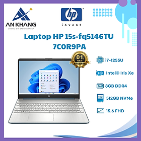 Mua Laptop HP 15s-fq5146TU 7C0R9PA (Core i7-1255U | 8GB | 512GB | Iris Xe Graphics | 15.6inch FHD | Windows 11 | Spruce Blue) - Hàng Chính Hãng