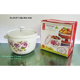 Mua ÂU SỨ ĐỰNG CƠM CANH CÓ NẮP KÍNH  1.5l
