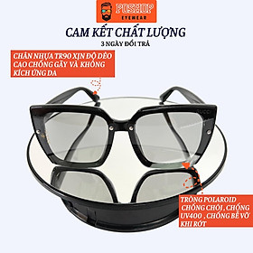 Mắt kính mát NỮ Tròng POLAROID cao cấp kính râm FULLBOX HÃNG POSHOP GC6009 phân cực CHỐNG CHÓI thời trang Hàn Quốc