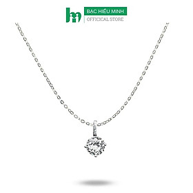 Dây Chuyền Vòng Cổ Nữ Giọt Nước Đính Đá Lấp Lánh BẠC HIỂU MINH DMD490