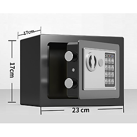 Mua Két sắt mini khóa điện có nhiều màu