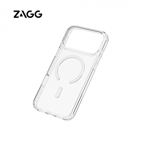 Ốp lưng trong suốt cho iphone 17 ZAGG ESNTL/ ESNTL Clear Snap sạc từ tính, chống sốc, chống ố vàng_ Hàng chính hãng