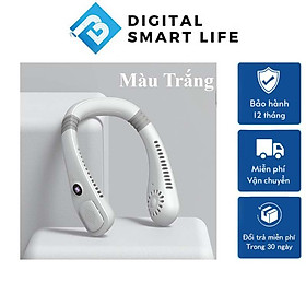 Quạt Mini Đeo Cổ Không Cánh YCG-23 Tích Điện 5 Cấp Độ Màn Hình Đèn Led Quạt Điều Hòa Mini Thiết Kế Gọn Nhẹ Dung Lượng Pin Lớn Thích Hợp Khi Ra Ngoài Thể Dục Thể Thao