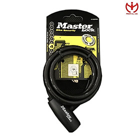 Khóa xe đạp Master Lock 8126 EURDPRO Khóa dây cáp dài 1.8m x 8mm dùng chìa - MSOFT