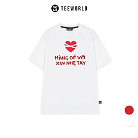 Áo Thun Local Brand Teeworld Hàng Dễ Vỡ Xin Nhẹ Tay T-shirt Nam Nữ Unisex