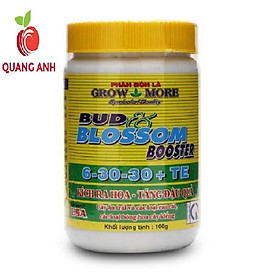 PHÂN BÓN LÁ KÍCH RA HOA-TĂNG ĐẬU QUẢ GROWMORE 6-30-30+TE 100GR