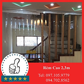 Mua Rèm Nhựa Trong  PVC Cao 2 3m | Màn Nhựa | Rèm Nhựa Chuyên Dùng Cho Phòng Lắp Điều Hòa